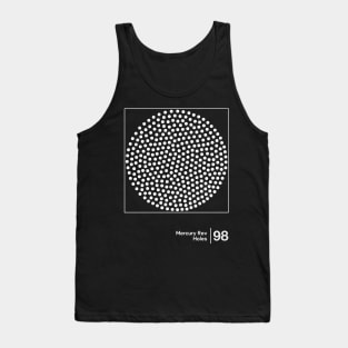 Mercury Rev / Holes / Minimal Graphic Design Tribute Tank Top